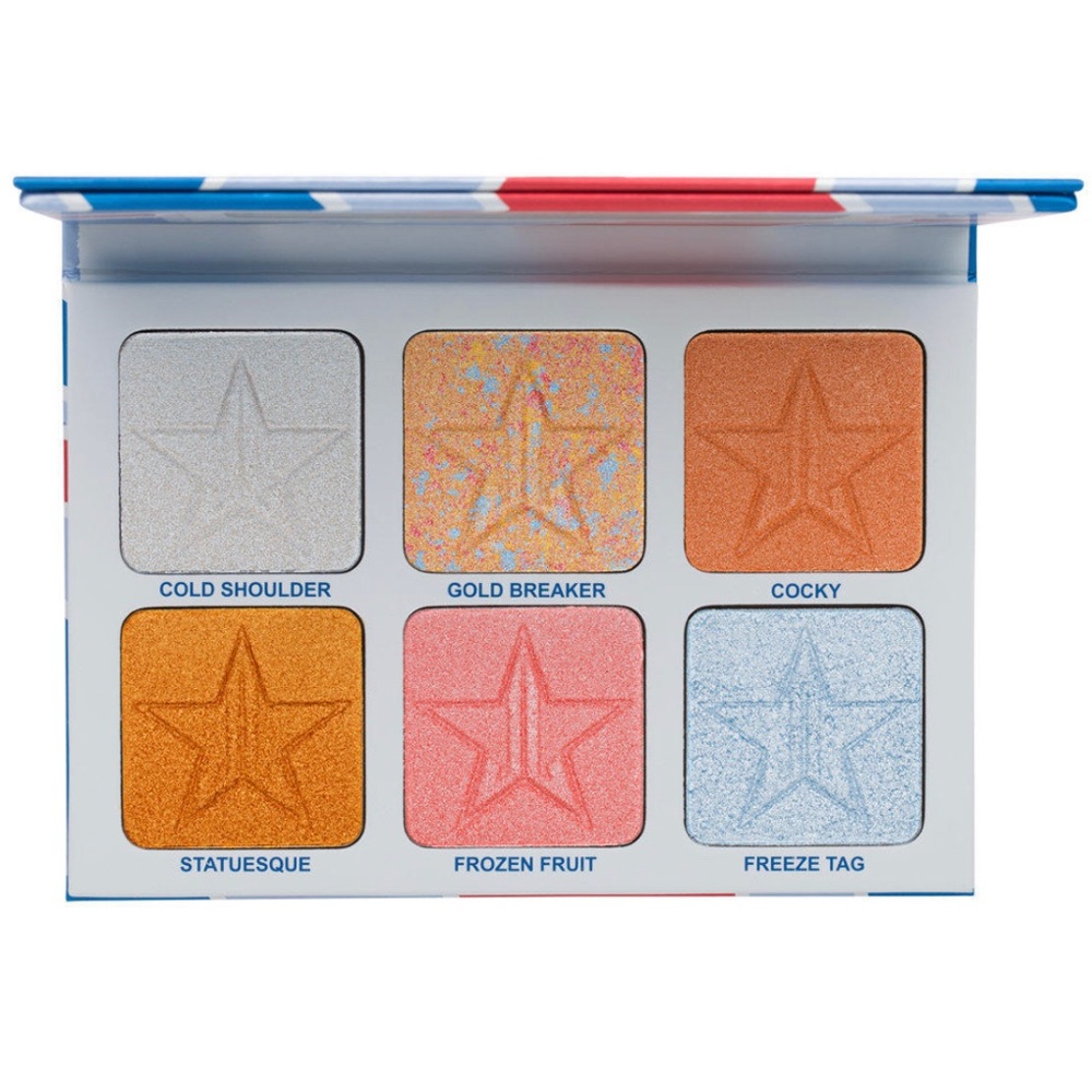 Jeffree Star cosmetics highlight palette Skin Frost Pro